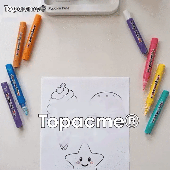 🔥 Ma 20% kedvezmény丨🌿Topacme® 3D Dombornyomó Toll – Változtassa rajzait 3D műalkotásokká!