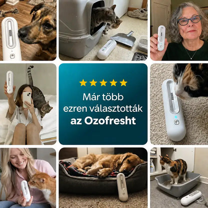 Szüntesse meg a kisállatok okozta szagokat 24 órán belül, és akadályozza meg, hogy visszatérjenek