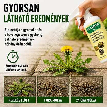 70 % KEDVEZMÉNY🔥 |✨🌿Természetes, gyorsan ható gyom- és fűirtó spray💧