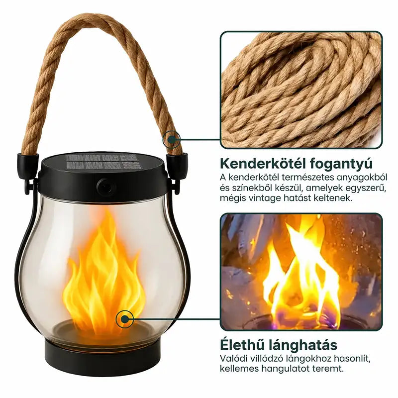 | 🔥 Utolsó esély, mielőtt elfogy! | 💡 Napelemes lánghatású lámpások – Nincs szükség vezetékezésre, alkonyatkor automatikusan bekapcsolnak! 🔥