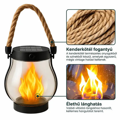 | 🔥 Utolsó esély, mielőtt elfogy! | 💡 Napelemes lánghatású lámpások – Nincs szükség vezetékezésre, alkonyatkor automatikusan bekapcsolnak! 🔥