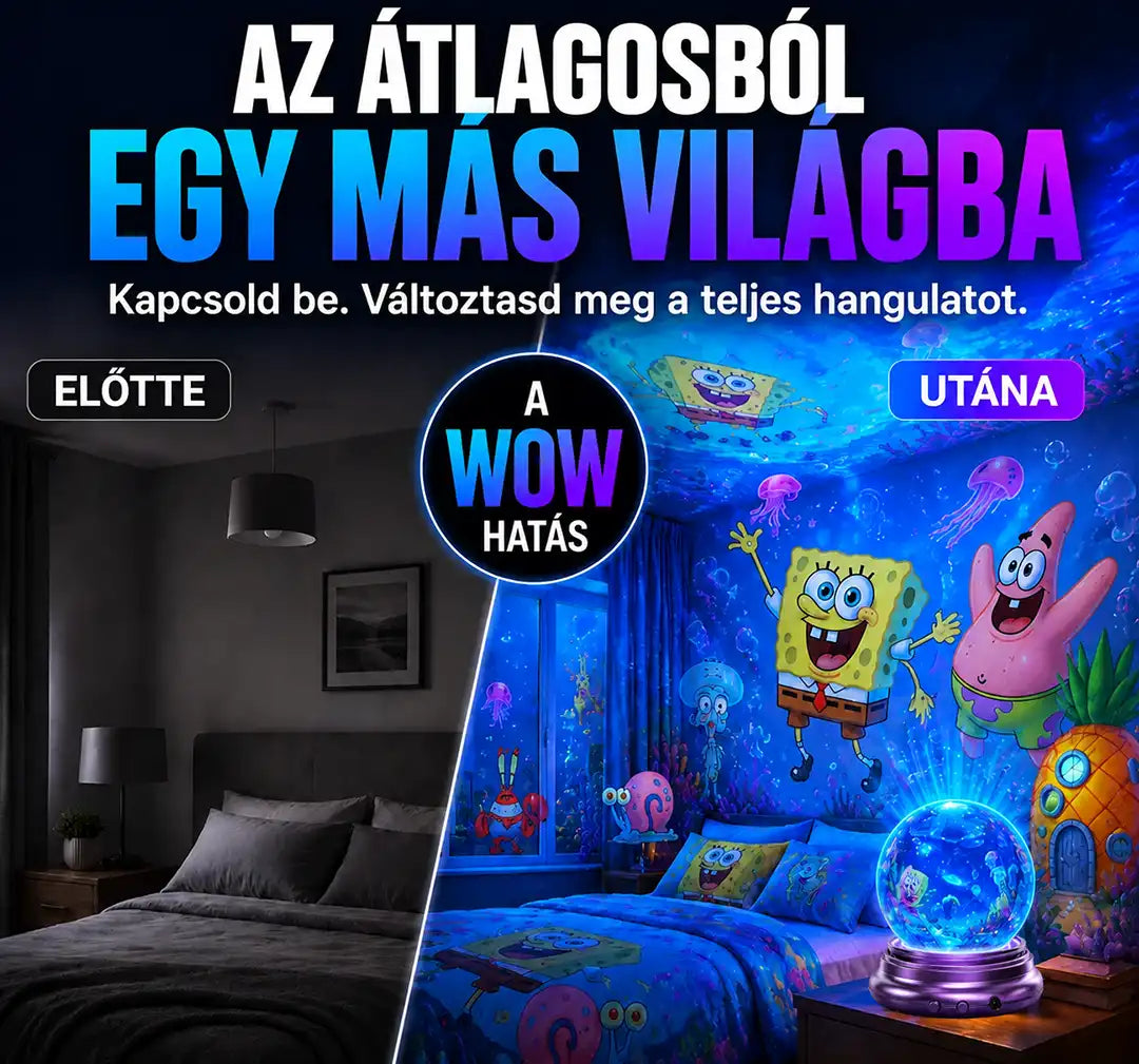 Topacme®🪄 Éjszakai Fény Projektor🔮