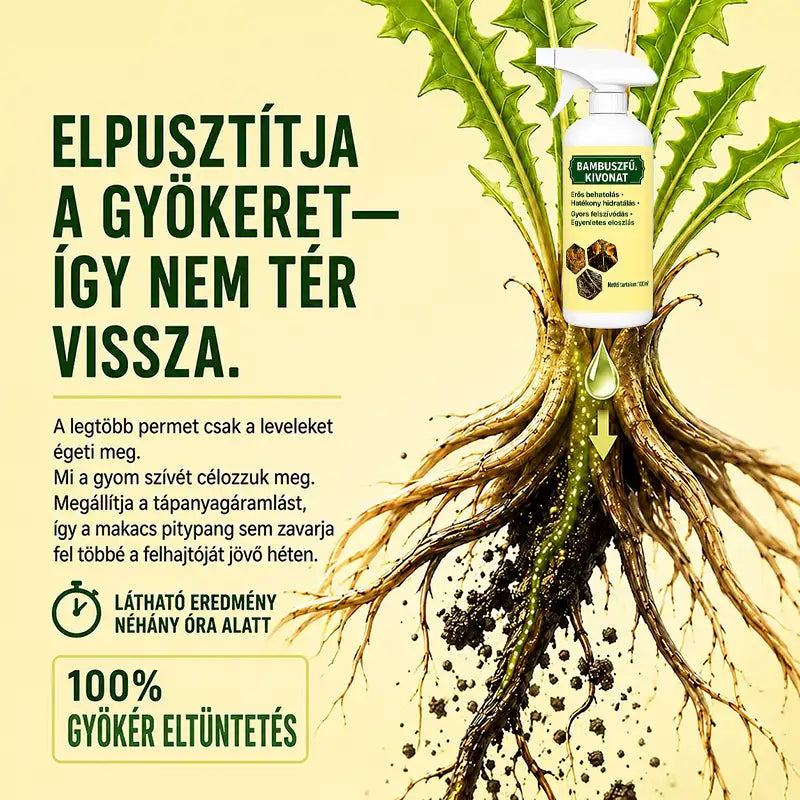 70 % KEDVEZMÉNY🔥 |✨🌿Természetes, gyorsan ható gyom- és fűirtó spray💧