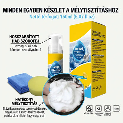 UTOLSÓ NAP - 70 % KEDVEZMÉNY ✨4 az 1-ben többenzimes habtisztító💦 – 6