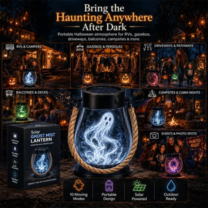 🔥Halloween Különleges Akció! 🎃 | 💡👻HauntScape® 10 az 1-ben Lenyűgöző Halloweeni Lámpás, Automatikus Bekapcsolás Szürkületkor🔥