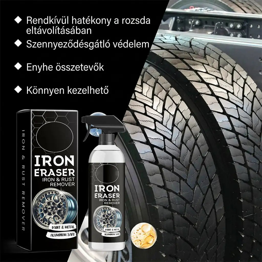 Ipari minőségű rozsdaeltávolító. Tisztítószer rozsda eltávolítására az autóiparban, gépeken és berendezéseken.