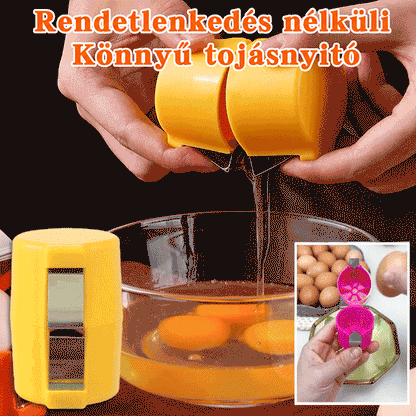 MA 70% KEDVEZMÉNY😮‍💨 Vegyél 1-et, a másodikat ajándékba kapod! 🔥🍳 Gyors tojásfeltörő eszköz – Törj fel több száz tojást gyorsabban és tisztábban!